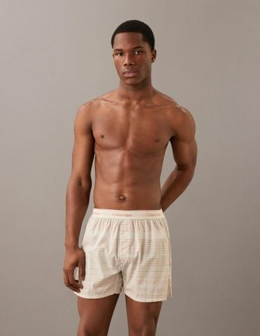 Calvin Klein - Quần ngủ nam Cotton Poplin Boxer