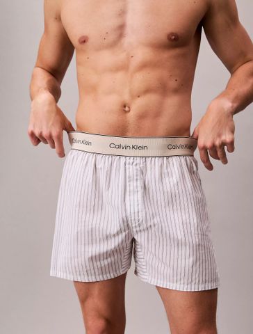 Calvin Klein - Quần ngủ nam Cotton Poplin Boxers - 2