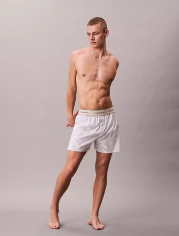 Calvin Klein - Quần ngủ nam Cotton Poplin Boxers
