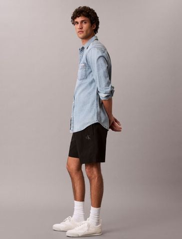 Calvin Klein - Quần Ngắn Thể Thao Nam Graphic Pull On Nylon Shorts - 2