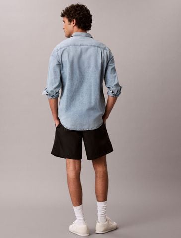 Calvin Klein - Quần Ngắn Thể Thao Nam Graphic Pull On Nylon Shorts - 3
