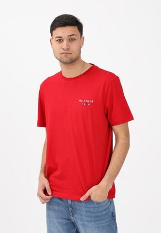 Tommy Hilfiger - Áo Thun Tay Ngắn Nam Brand Love Small Hilfiger Tee