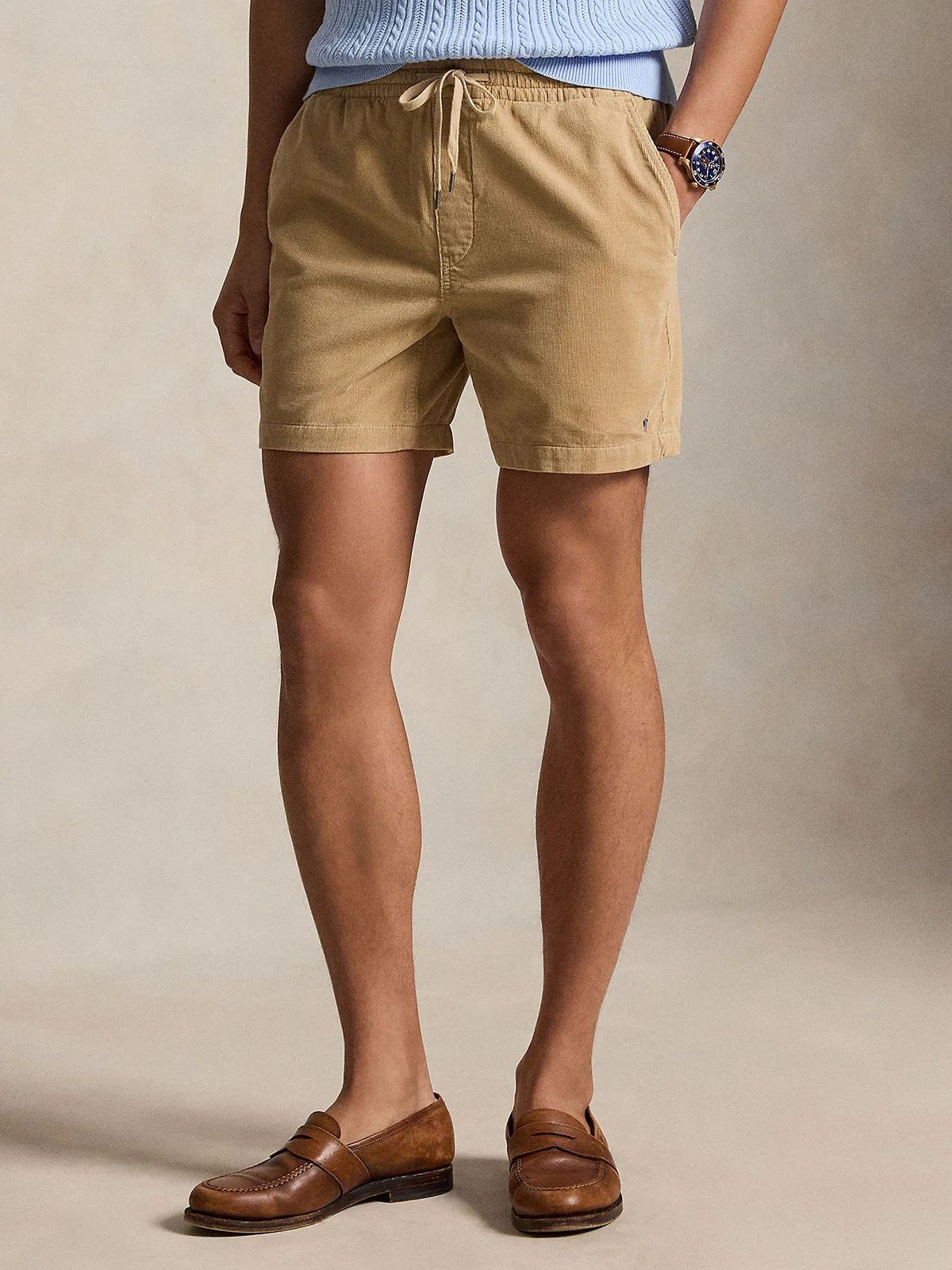 Ralph Lauren - Quần Kaki Ngắn Nam 6-Inch Prepster Corduroy Short