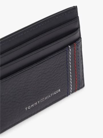 Tommy Hilfiger - Ví đựng thẻ Nam Logo Leather Credit Card Holder