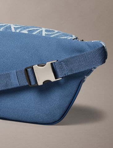 Calvin Klein - Túi Bao Tử Nam Denim Logo Jacquard Bum Bag