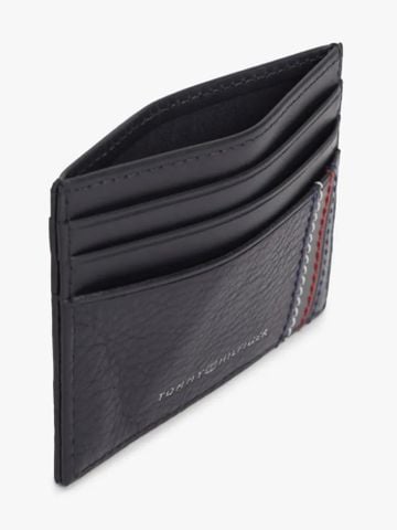 Tommy Hilfiger - Ví đựng thẻ Nam Logo Leather Credit Card Holder