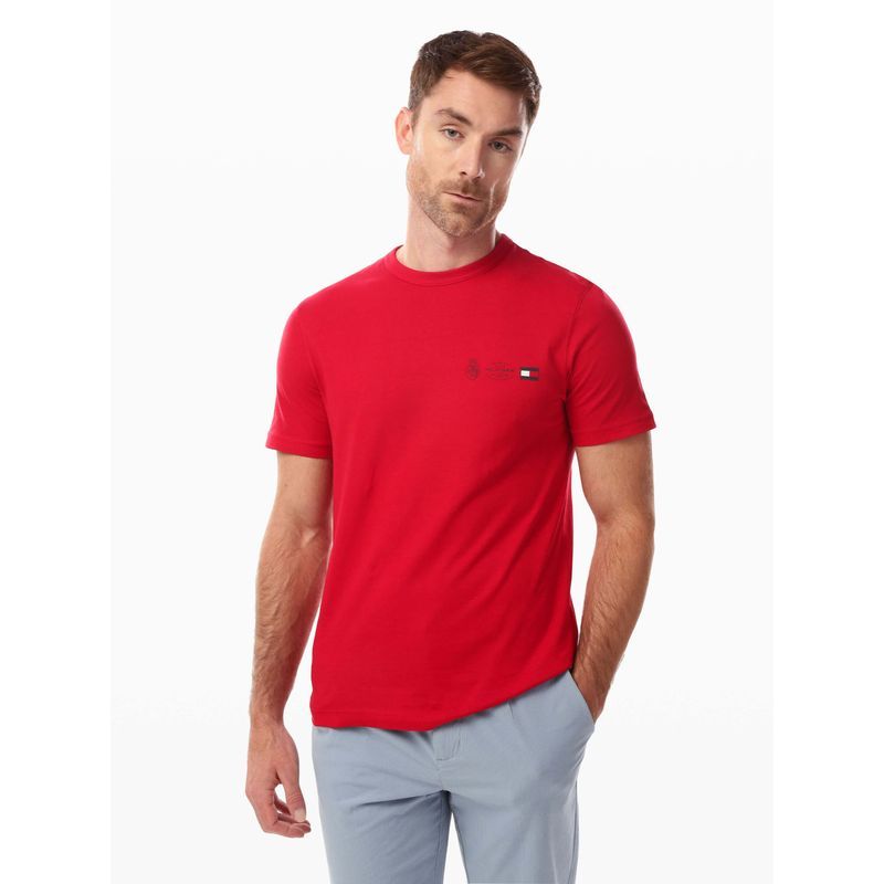 Tommy Hilfiger - Áo thun tay ngắn nam Logo Crew Neck T-Shirt