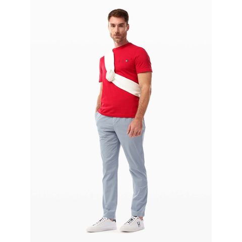 Tommy Hilfiger - Áo thun tay ngắn nam Logo Crew Neck T-Shirt - 2