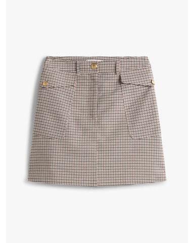 Tommy Hilfiger - Váy nữ Patterned Mini Skirt - 4
