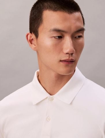 Calvin Klein - Áo Polo Nam Slim Premium Interlock Polo