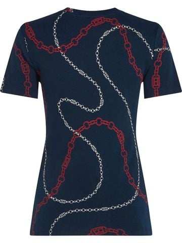Tommy Hilfiger - Áo thun tay ngắn nữ TH Midi Slim Tee - 3