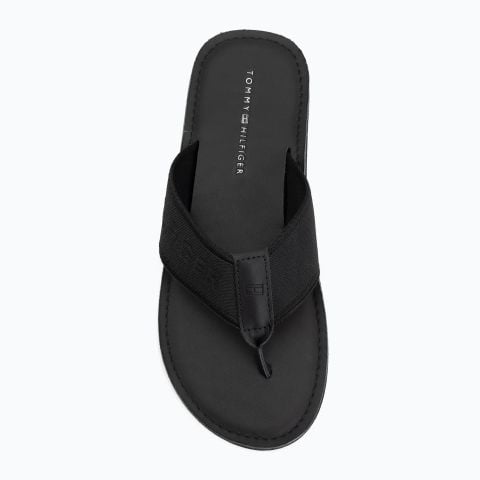 Tommy Hilfiger - Dép Xỏ Ngón Nam Hilfiger Leather Beach Sandal