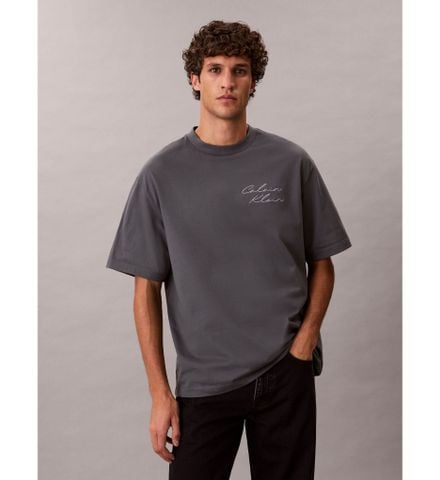 Calvin Klein - Áo Thun Tay Ngắn Nam 16S April Graphic Seasonal