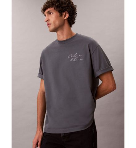 Calvin Klein - Áo Thun Tay Ngắn Nam 16S April Graphic Seasonal