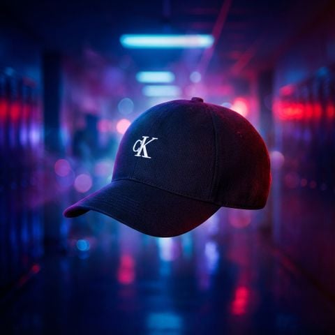 Calvin Klein - Nón lưỡi trai nam Monogram Embroidery Baseball Cap