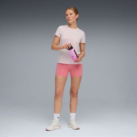 Puma - Áo Tay Ngắn Thể Thao Nữ Train Essential Heather Tee