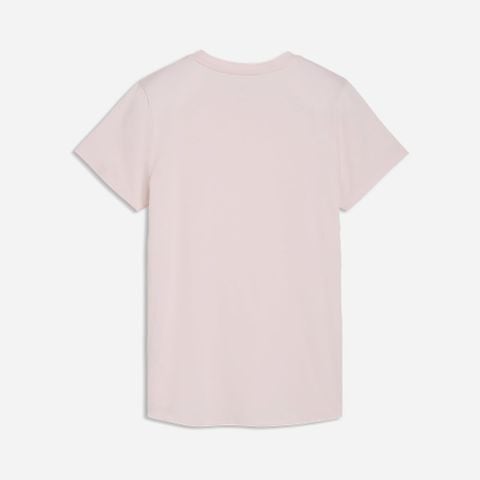 Puma - Áo Tay Ngắn Thể Thao Nữ Train Essential Heather Tee