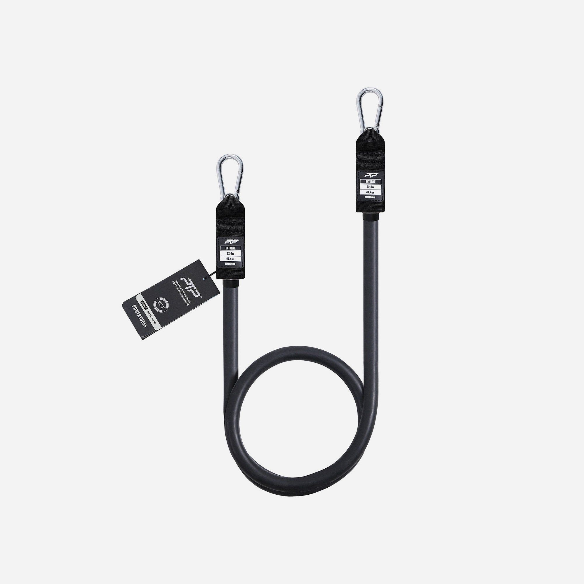 Ptp - Dụng cụ kháng lực tập gym nam nữ Powertube Elite Extreme Black Fitness