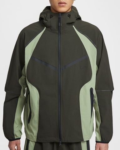 Nike - Áo khoác thể thao Nam Tech Men's Dri-FIT Woven Colour-Block Loose Oversized Jacket