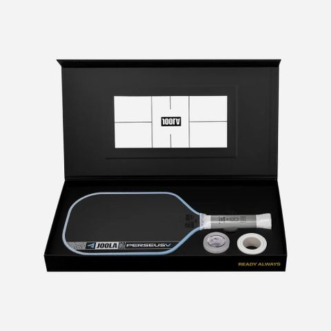 Joola - Vợt Pickleball Nam Nữ Perseus Pro V Simone Jardim Breeze Blue 16mm