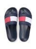 Tommy Hilfiger - Dép Quai Ngang Nam Flag Strap Pool Slides