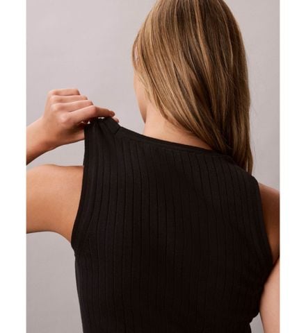 Calvin Klein - Áo Thun Ba Lỗ Nữ Cotton Rib Tank