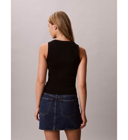 Calvin Klein - Áo Thun Ba Lỗ Nữ Cotton Rib Tank