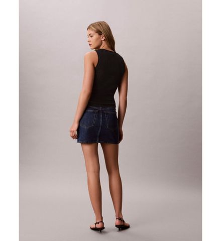 Calvin Klein - Áo Thun Ba Lỗ Nữ Cotton Rib Tank