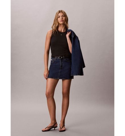 Calvin Klein - Áo Thun Ba Lỗ Nữ Cotton Rib Tank