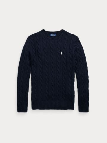 Ralph Lauren - Áo Len Nam Cable-Knit Cotton Sweater