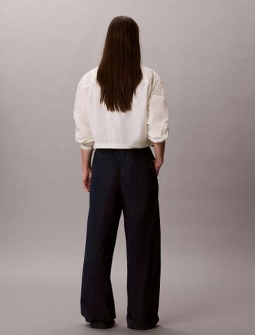 Calvin Klein - Quần Jean Ống Rộng Nữ Denim Parachute Pants