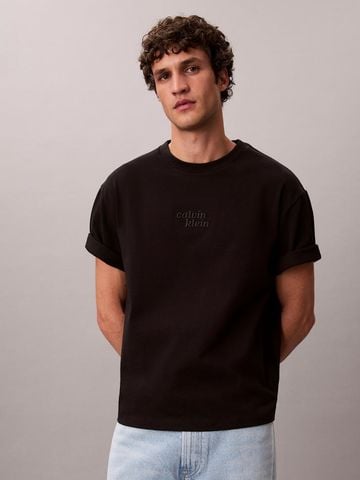 Calvin Klein - Áo Thun Tay Ngắn Nam 1989 Logo Graphic Relaxed T-Shirt