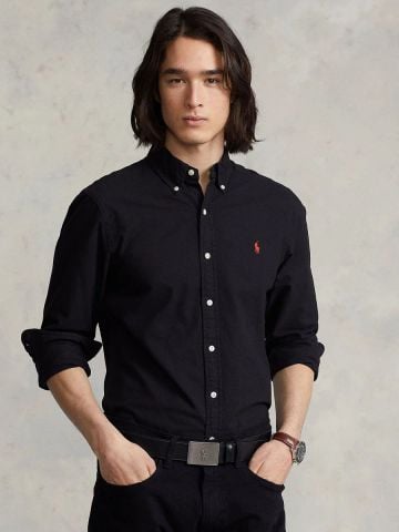 Ralph Lauren - Áo Sơ Mi Nam Slim Fit Garment-Dyed Oxford Shirt