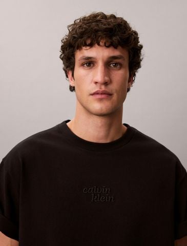 Calvin Klein - Áo Thun Tay Ngắn Nam 1989 Logo Graphic Relaxed T-Shirt