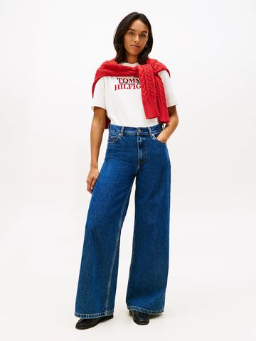 Tommy Hilfiger - Áo Thun Tay Ngắn Nữ Classic Modern Crewneck Short Sleeve Tee