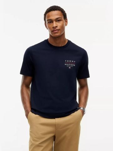 Tommy Hilfiger - Áo Thun Tay Ngắn Nam Brand Love Left Chest Tee