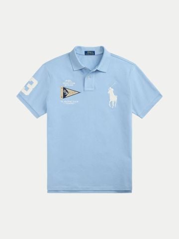 Ralph Lauren - Áo Polo Nam Custom Slim Fit Big Pony Polo Shirt