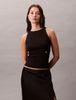 Calvin Klein - Áo ba lỗ nữ Tie Back Lyocell Rib Knit Tank Top