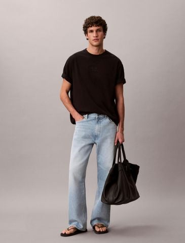 Calvin Klein - Áo Thun Tay Ngắn Nam 1989 Logo Graphic Relaxed T-Shirt