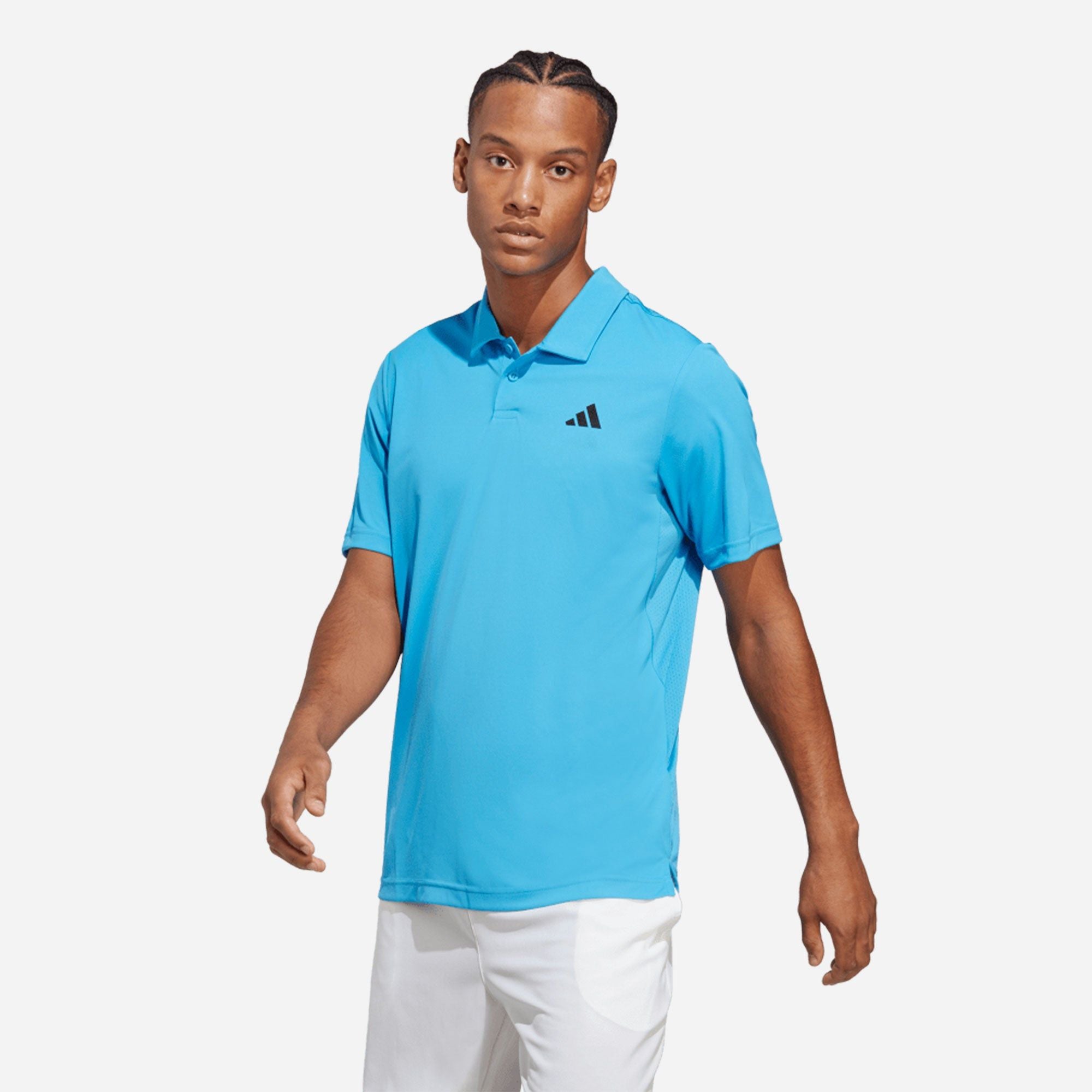 adidas - Áo thun có cổ quần vợt Nam Men's Adidas Tennis Club Polo Shirt - Blue