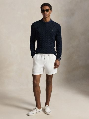 Ralph Lauren - Áo Len Nam Cable-Knit Cotton Sweater