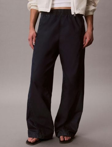 Calvin Klein - Quần Jean Ống Rộng Nữ Denim Parachute Pants