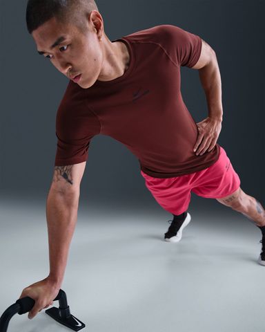 Nike - Áo ôm tay ngắn thể thao Nam Pro Training Men's Dri-FIT Short-Sleeve Top
