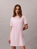 Calvin Klein - Đầm Midi Nữ Cooling Tie Waist T-Shirt Dress