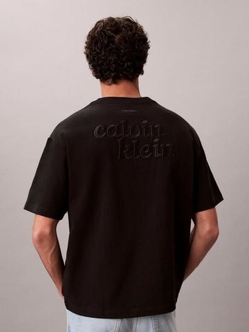 Calvin Klein - Áo Thun Tay Ngắn Nam 1989 Logo Graphic Relaxed T-Shirt