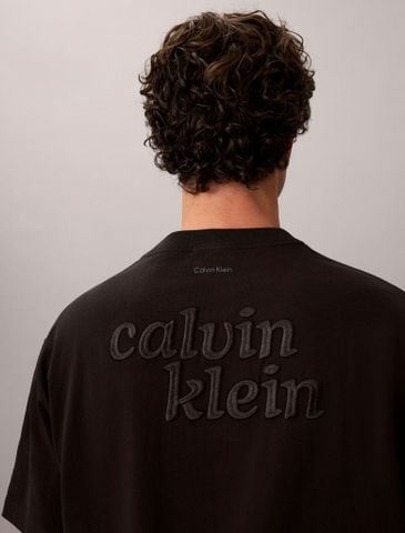 Calvin Klein - Áo Thun Tay Ngắn Nam 1989 Logo Graphic Relaxed T-Shirt