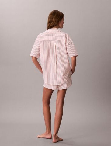 Calvin Klein - Quần Ngủ Nữ Cotton Poplin Pyjama Shorts - 4