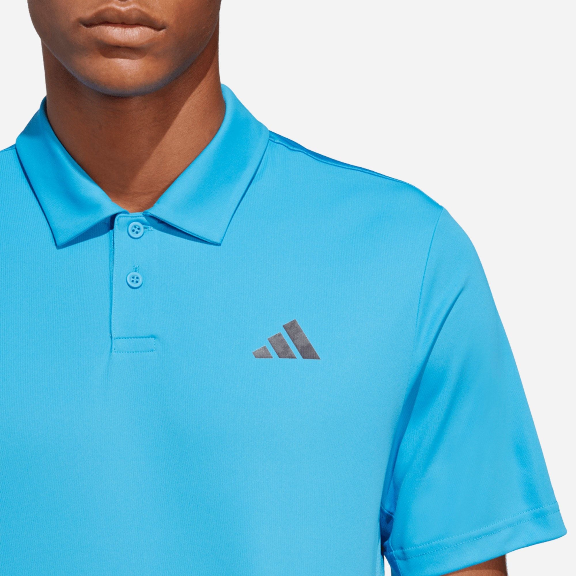 adidas - Áo thun có cổ quần vợt Nam Men's Adidas Tennis Club Polo Shirt - Blue