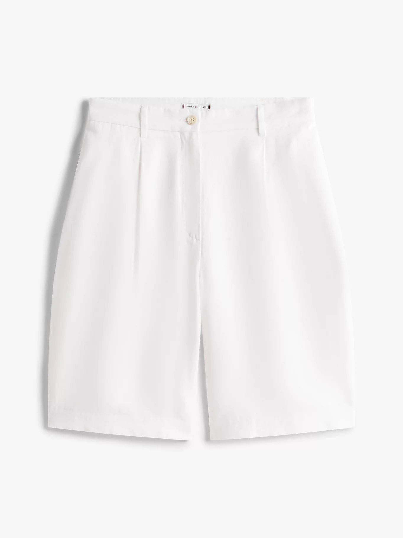 Tommy Hilfiger - Quần ngắn nữ Wide Leg Bermuda Shorts With Linen