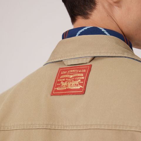 Levi's - Áo Sơ Mi Nam Tay Ngắn Men's Reversible Short-Sleeve Shirt Jacket - Yellow
